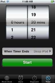 Ipod Touch Sleep
