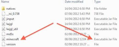 To open this .jar file you'll need a program like Winrar or 7-Zip. Right-click on the minecraft.jar file and select open with 'Winrar or 7-Zip'.