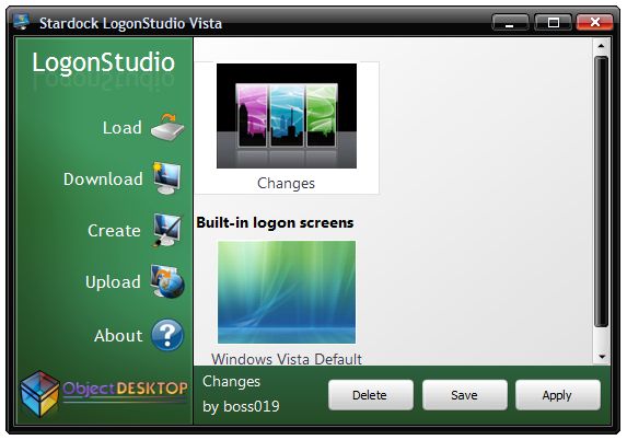 Logon Screens For Xp. Vista login screen (or XP)