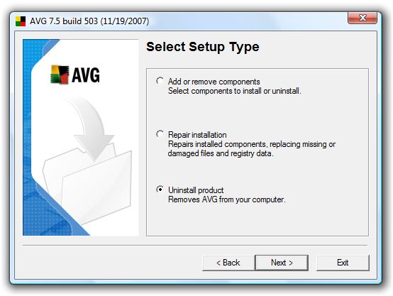 How to remove AVG Free Antivirus