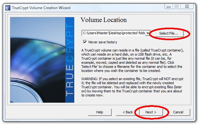 Volume Location