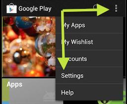 google-play-menu-settings