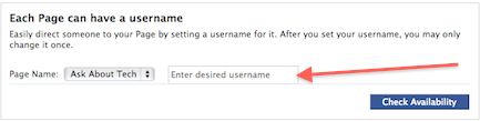 facebook-enter-page-username