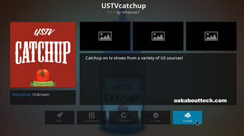 How to Install USTV Catchup for Kodi 17.3