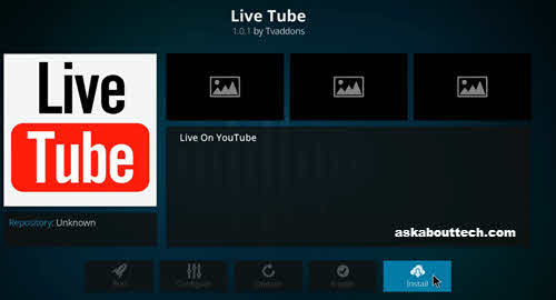 How to Install Live Tube Addon for Kodi