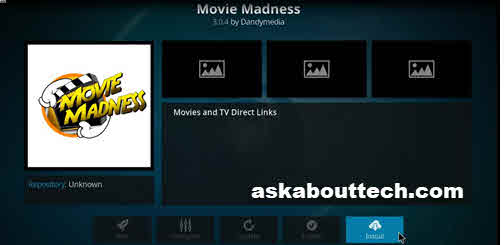 How to install Movie Madness Kodi 17.3