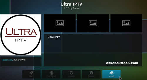 How to Install Ultra IPTV for Kodi 17.4