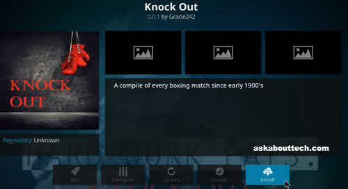 How to Install Knock Out on Kodi