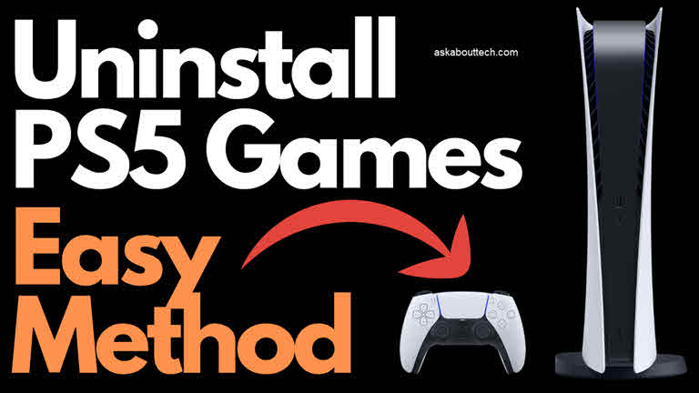 Uninstalling PS5 Games