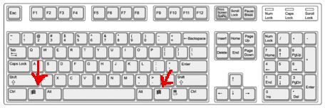 Where is Windows key